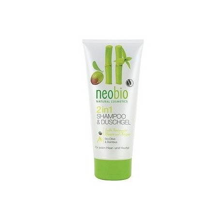 Neobio Gel Doccia e shampoo con Bio olive e Bamboo